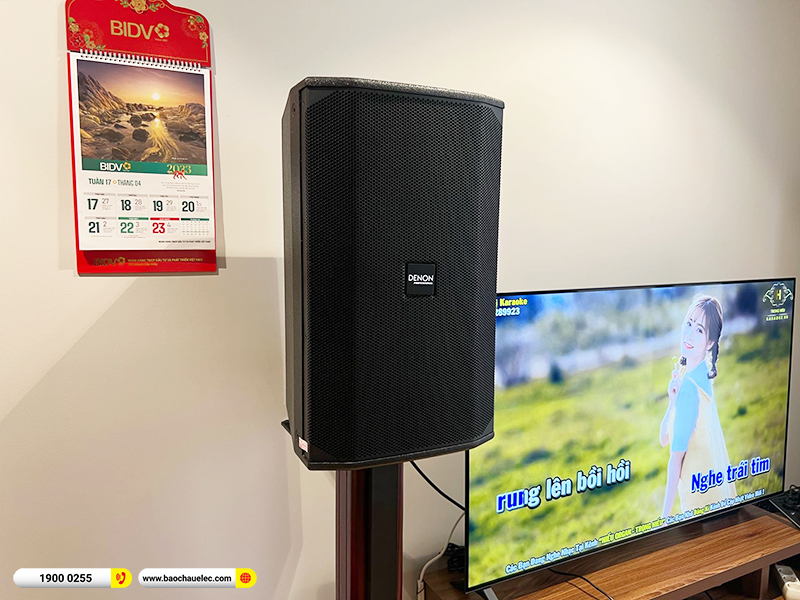 Lắp đặt dàn karaoke trị giá gần 60 triệu cho chú Vỹ tại Hà Nội
