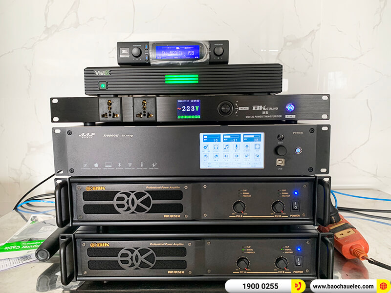 Lắp đặt dàn karaoke trị giá gần 155tr cho anh Sơn ở Vũng Tàu