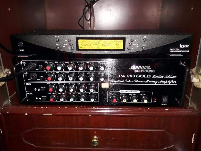 Lắp đặt dàn karaoke hơn 35 triệu cho gia đình anh Bình - Bình Dương