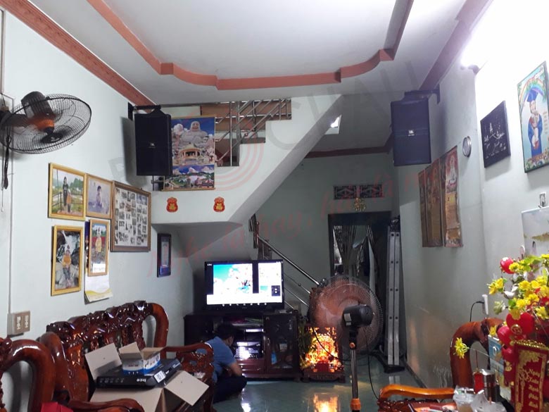 Lắp đặt dàn karaoke hơn 35 triệu cho gia đình anh Bình - Bình Dương