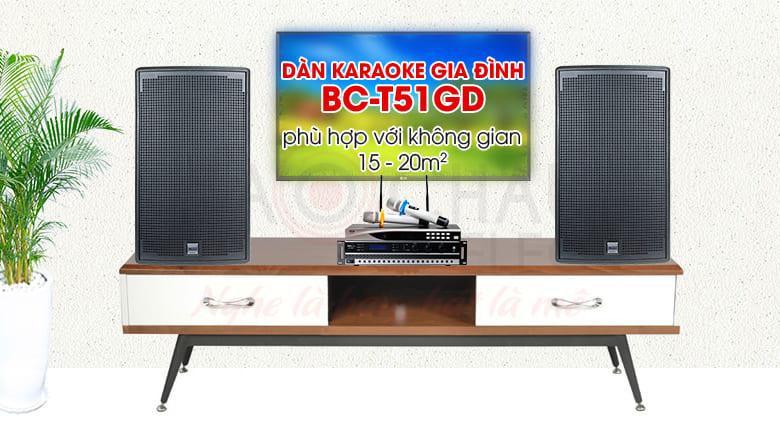 Dàn karaoke bc t51gd