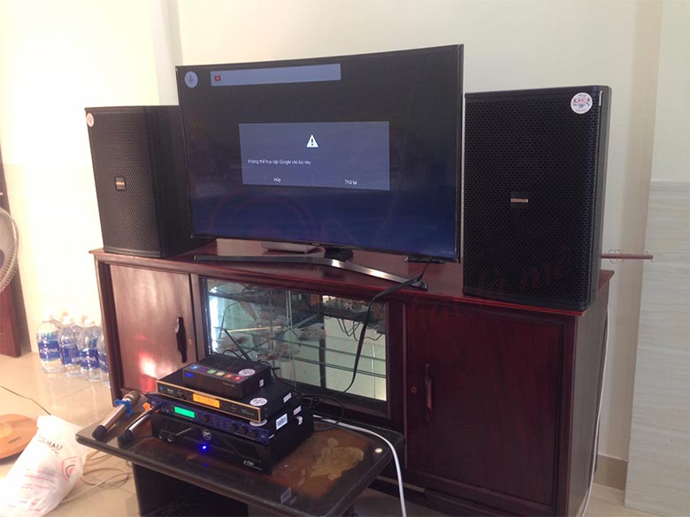 Lắp đặt dàn karaoke gia đình chú Nhân (Biên Hòa) hát hay giá tốt