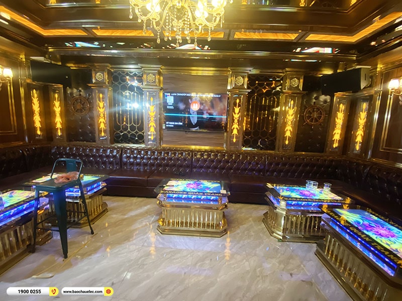 Lắp đặt dàn karaoke kinh doanh cho ẩm thực Nhà Sàn Quán tại Hà Nội