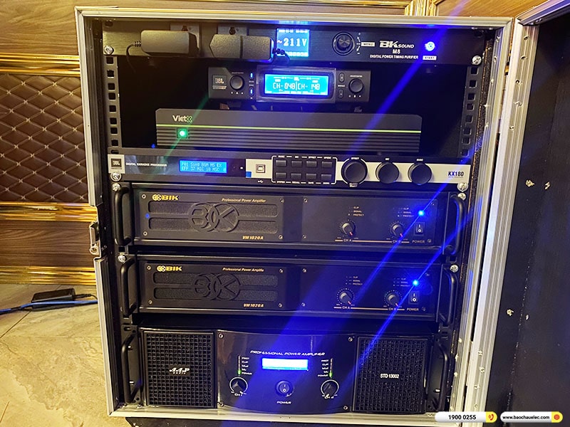 Lắp đặt dàn karaoke kinh doanh cho ẩm thực Nhà Sàn Quán tại Hà Nội