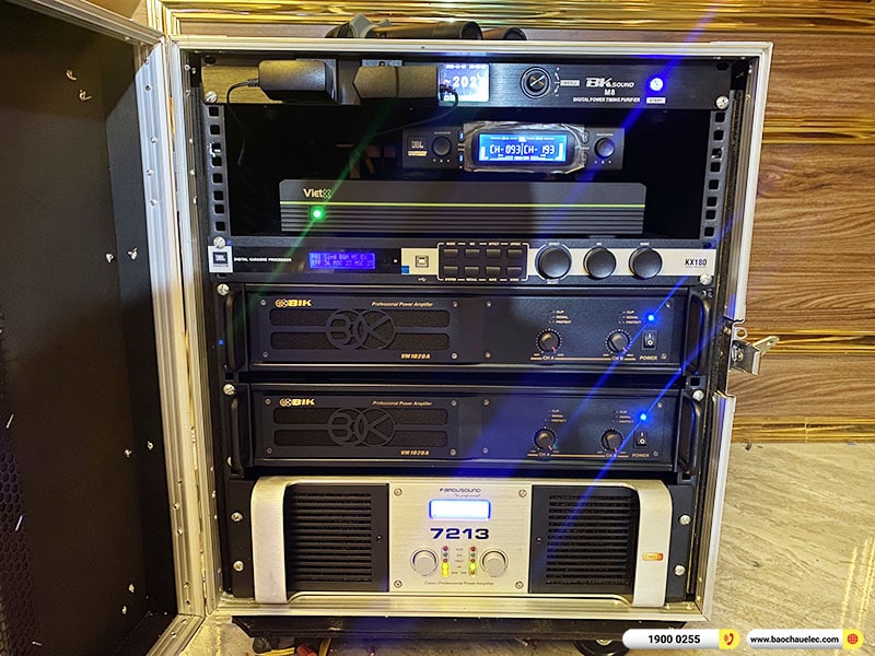 Lắp đặt dàn karaoke kinh doanh cho ẩm thực Nhà Sàn Quán tại Hà Nội