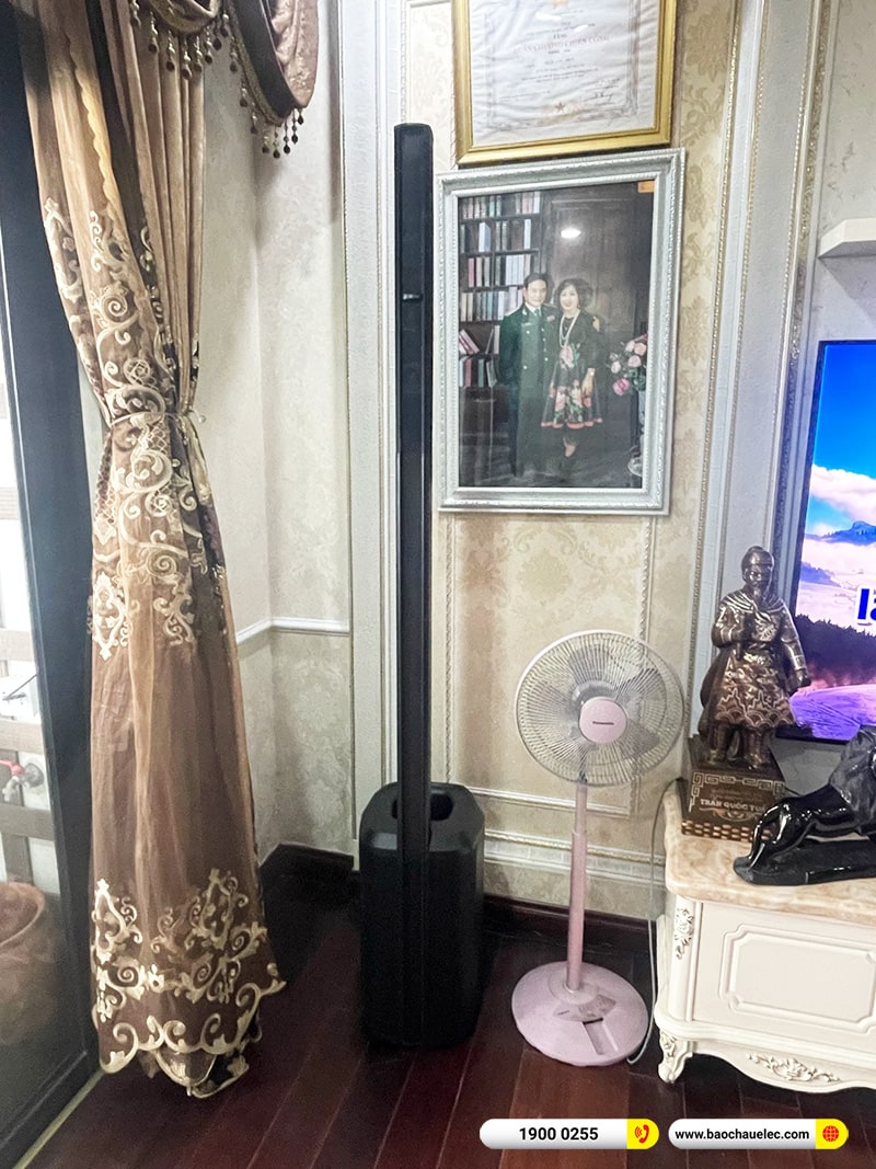 Lắp đặt dàn karaoke, loa Bose di động trị giá hơn 60 triệu cho chú Thụy tại Hà Nội