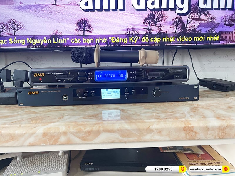 Lắp đặt dàn karaoke, loa Bose di động trị giá hơn 60 triệu cho chú Thụy tại Hà Nội