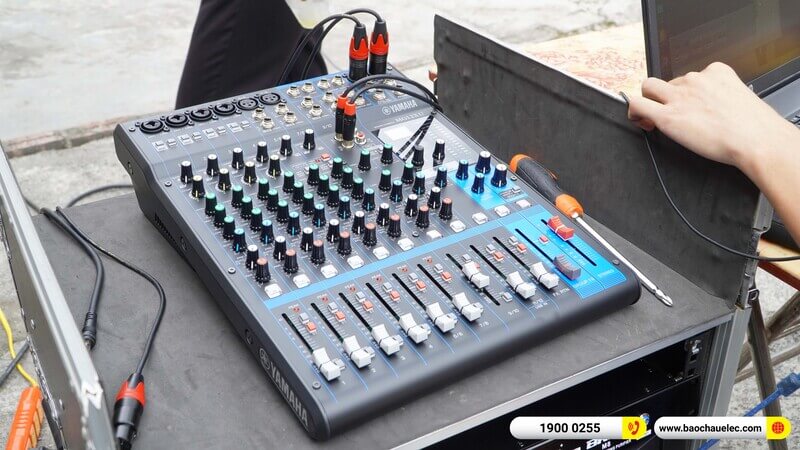 Lắp đặt dàn Line Array Actpro trị giá gần 130 triệu cho anh Hoàn ở Hà Nam