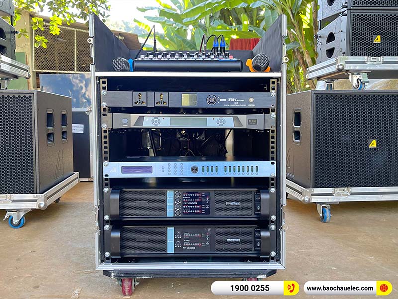 Lắp đặt dàn Line Array Actpro 180tr cho anh Thanh ở Sơn La