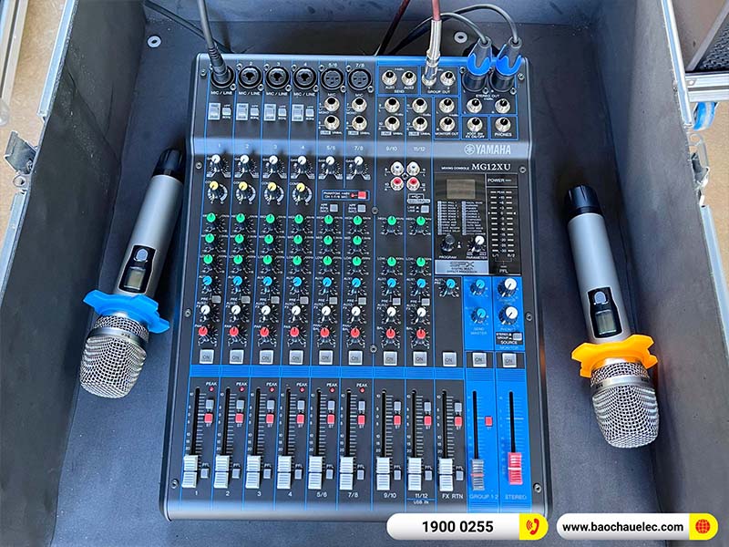 Lắp đặt dàn Line Array Actpro 180tr cho anh Thanh ở Sơn La