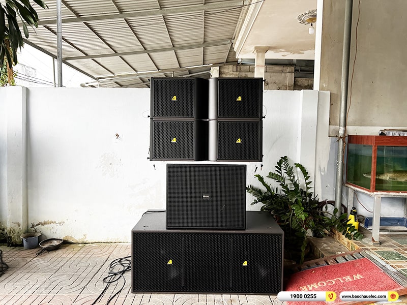 Lắp đặt d&agrave;n Line Array Actpro khoảng 160tr cho anh Ng&acirc;n tại Vũng T&agrave;u
