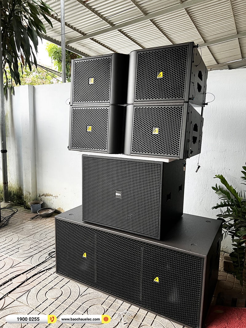 Lắp đặt d&agrave;n Line Array Actpro khoảng 160tr cho anh Ng&acirc;n tại Vũng T&agrave;u