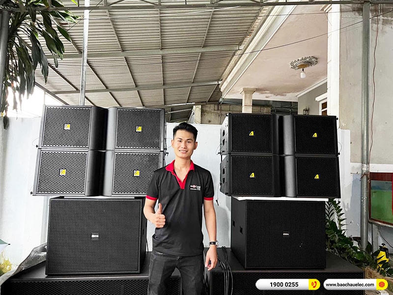 Lắp đặt d&agrave;n Line Array Actpro khoảng 160tr cho anh Ng&acirc;n tại Vũng T&agrave;u