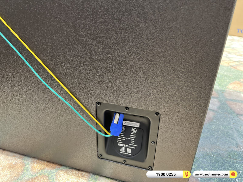 Lắp đặt dàn Line Array Actpro sự kiện, đám cưới hơn 175tr cho anh Phú ở Kiên Giang