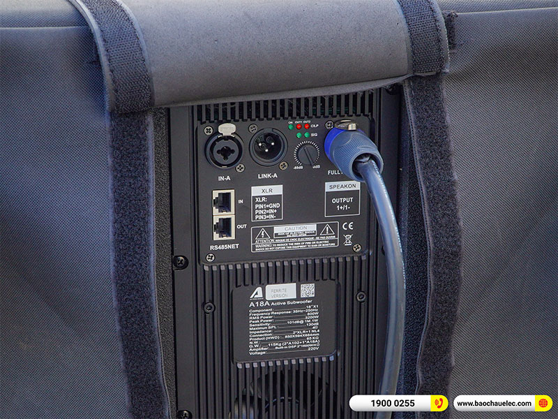 Lắp đặt d&agrave;n Line Array Actpro sự kiện, đ&aacute;m cưới trị gi&aacute; hơn 100 triệu cho anh Thủy tại H&agrave; Nam