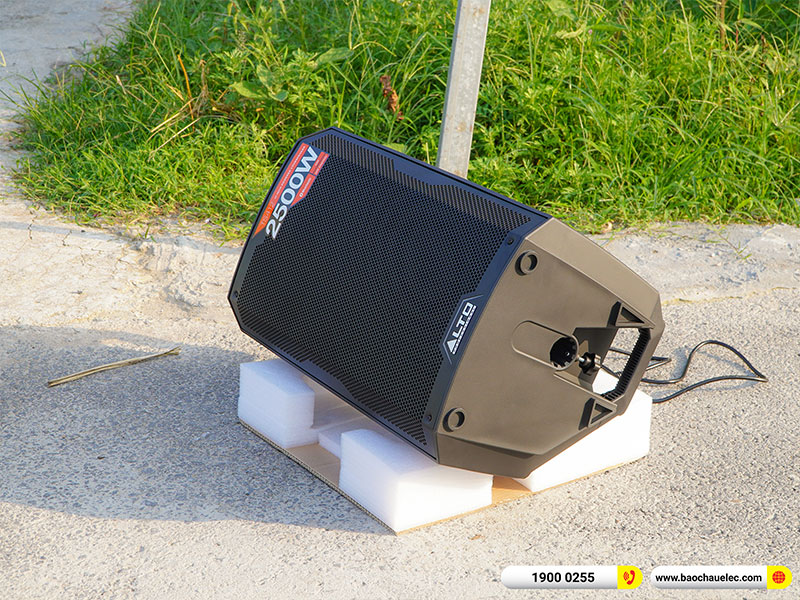 Lắp đặt d&agrave;n Line Array Actpro sự kiện, đ&aacute;m cưới trị gi&aacute; hơn 100 triệu cho anh Thủy tại H&agrave; Nam