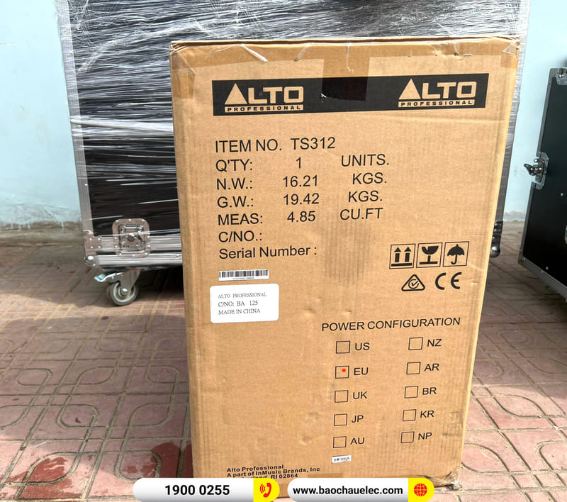 Lắp đặt dàn Line Array Actpro sự kiện, đám cưới 232tr cho anh Trãi ở An Giang