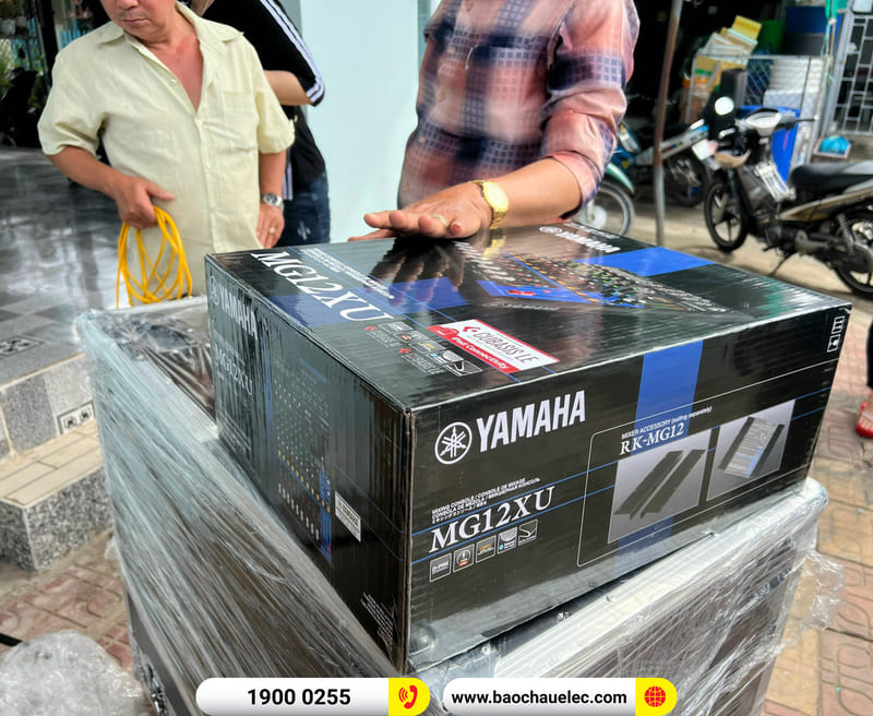 Lắp đặt dàn Line Array Actpro sự kiện, đám cưới 232tr cho anh Trãi ở An Giang