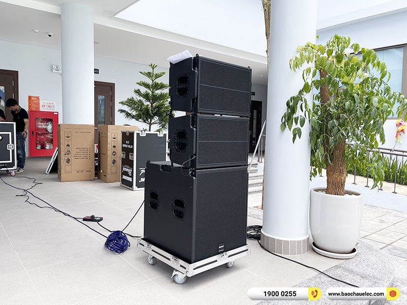 Lắp đặt dàn Line Array trị giá hơn 80 triệu cho Trường THCS Times School tại Hà Nội