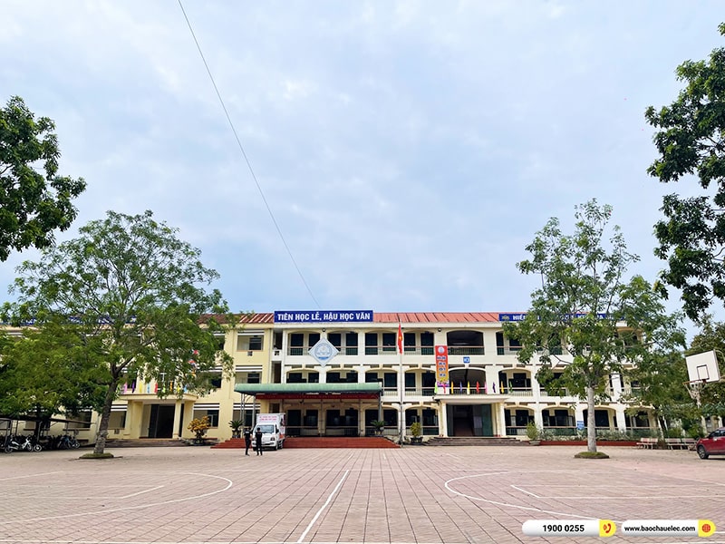 Lắp đặt dàn Line Array Actpro sự kiện hơn 112tr cho Trường THPT Lạc Sơn tại Hòa Bình