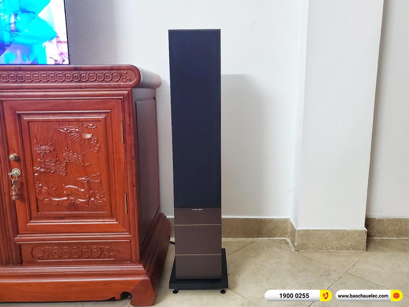 Lắp đặt dàn nghe nhạc trị giá khoảng 90 triệu cho anh Khải tại Hà Nội