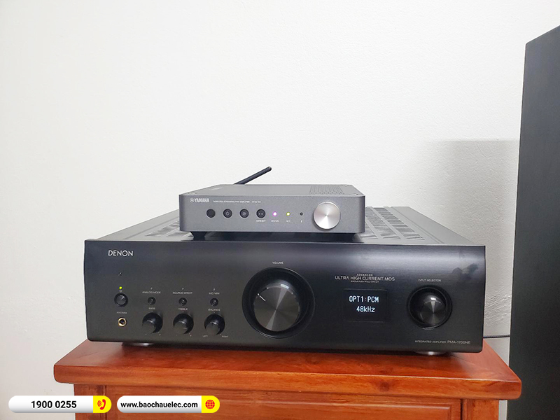 Lắp đặt dàn nghe nhạc trị giá khoảng 90 triệu cho anh Khải tại Hà Nội