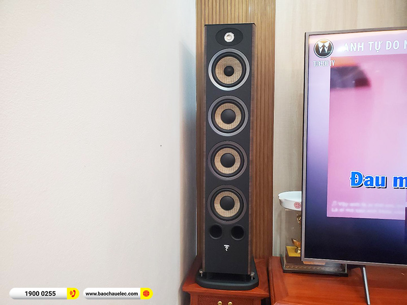 Lắp đặt dàn nghe nhạc, karaoke trị giá hơn 140 triệu cho anh Chí tại Hà Nội