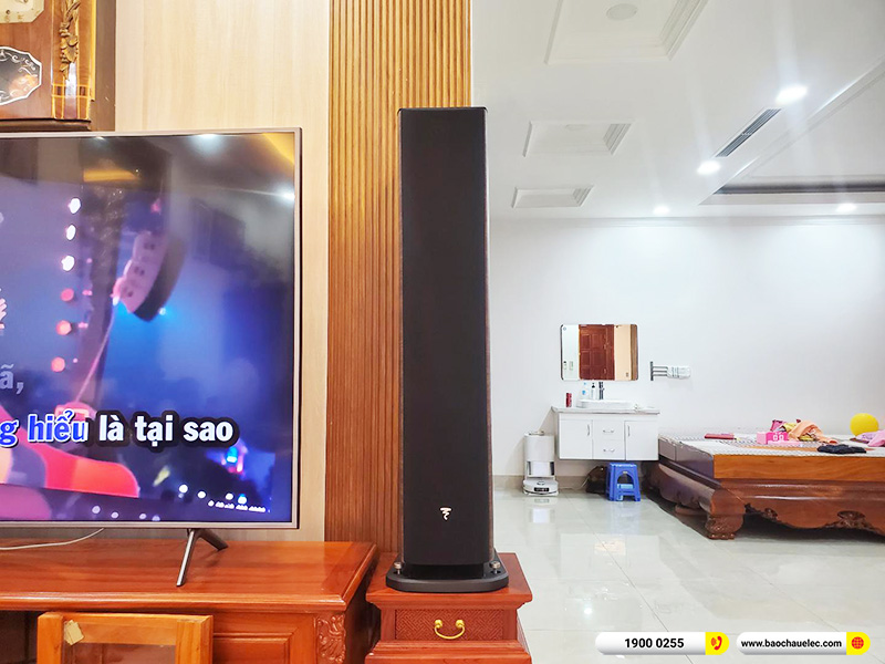 Lắp đặt dàn nghe nhạc, karaoke trị giá hơn 140 triệu cho anh Chí tại Hà Nội