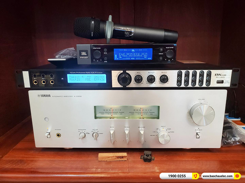 Lắp đặt dàn nghe nhạc, karaoke trị giá hơn 140 triệu cho anh Chí tại Hà Nội