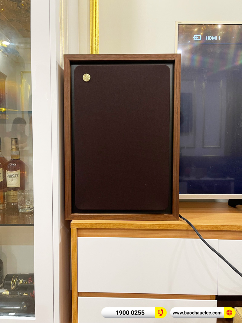 Lắp đặt dàn nghe nhạc trị giá khoảng 115 triệu cho anh Chung tại Hà Nội