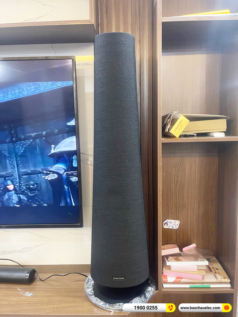 Lắp đặt cặp loa Harman Kardon Citation Tower gần 80 triệu cho anh Dương tại Hà Nội