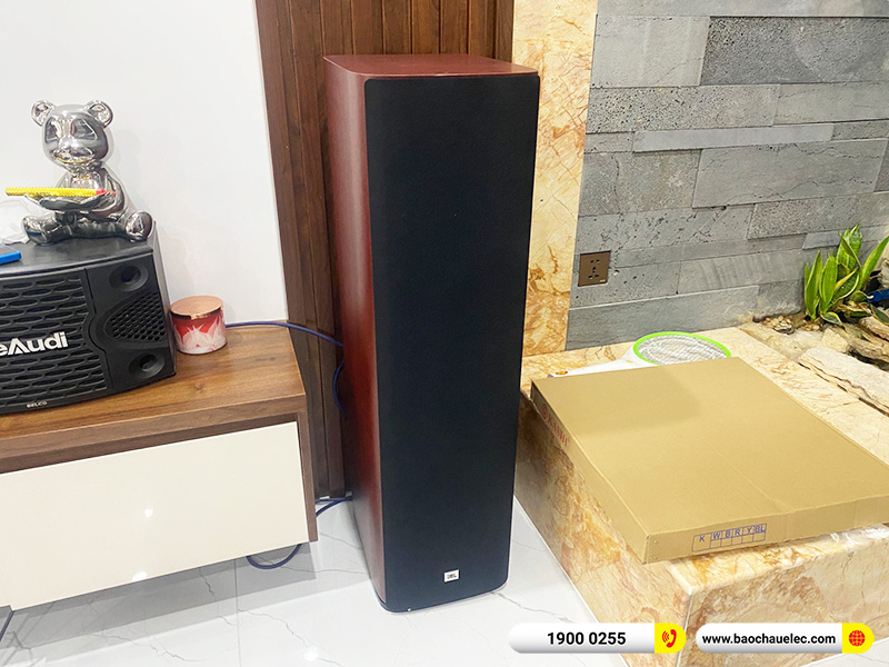 Lắp đặt d&agrave;n nghe nhạc trị gi&aacute; khoảng 90 triệu cho anh Ho&agrave;ng tại TPHCM