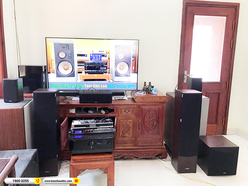 Lắp đặt dàn nghe nhạc, xem phim trị giá hơn 20 triệu cho anh Khánh tại Ninh Bình