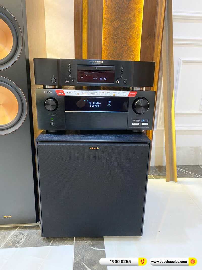 Lắp đặt d&agrave;n nghe nhạc trị gi&aacute; hơn 90 triệu cho anh Mạnh tại H&agrave; Nội