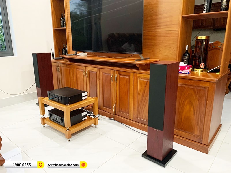 Lắp đặt dàn nghe nhạc 114tr cho anh Nhựt tại Tiền Giang