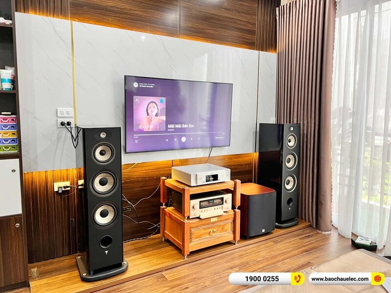 Lắp đặt dàn nghe nhạc Hi-end trị giá gần 400 triệu cho anh Tuấn tại Phú Thọ