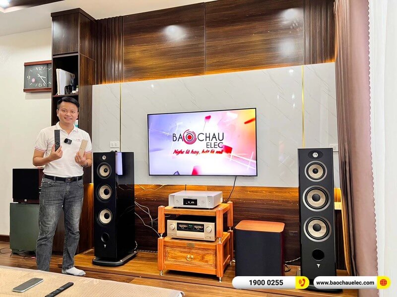 Lắp đặt dàn nghe nhạc Hi-end trị giá gần 400 triệu cho anh Tuấn tại Phú Thọ