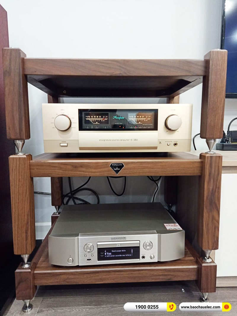 Lắp đặt dàn nghe nhạc trị giá gần 300 triệu cho anh Tuấn tại Hà Nội