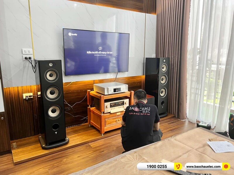 Lắp đặt d&agrave;n nghe nhạc Hi-end trị gi&aacute; gần 400 triệu cho anh Tuấn tại Ph&uacute; Thọ