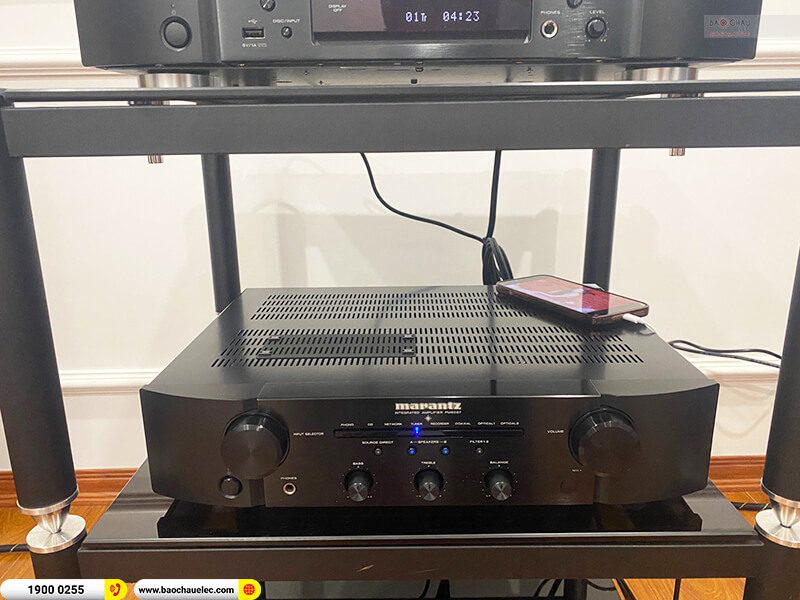 Lắp đặt dàn nghe nhạc trị giá hơn 67 triệu cho anh Vinh ở Hải Phòng