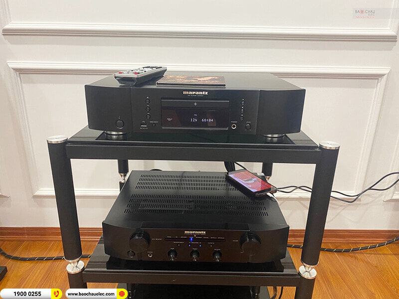 Lắp đặt dàn nghe nhạc trị giá hơn 67 triệu cho anh Vinh ở Hải Phòng