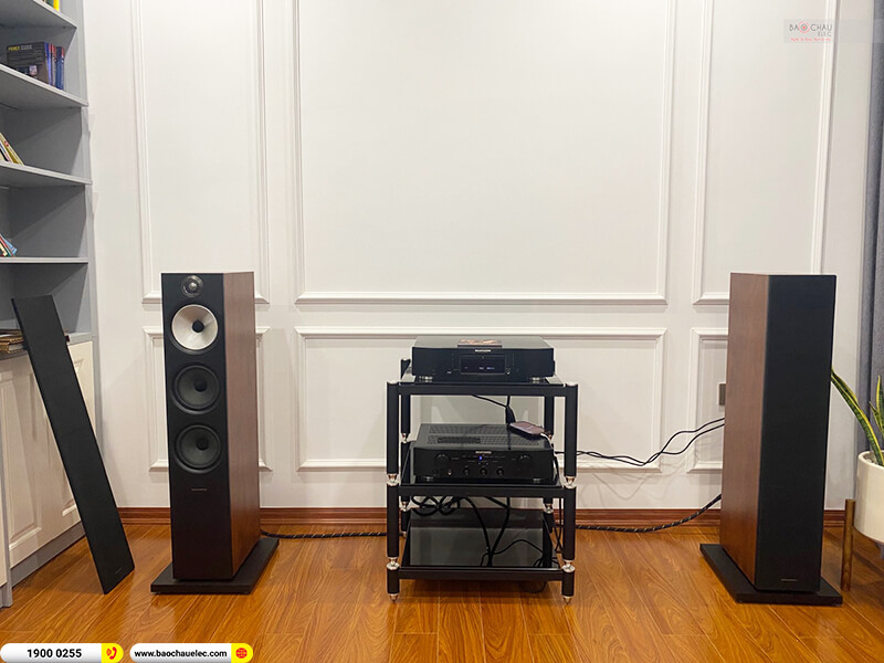 Lắp đặt dàn nghe nhạc trị giá hơn 67 triệu cho anh Vinh ở Hải Phòng