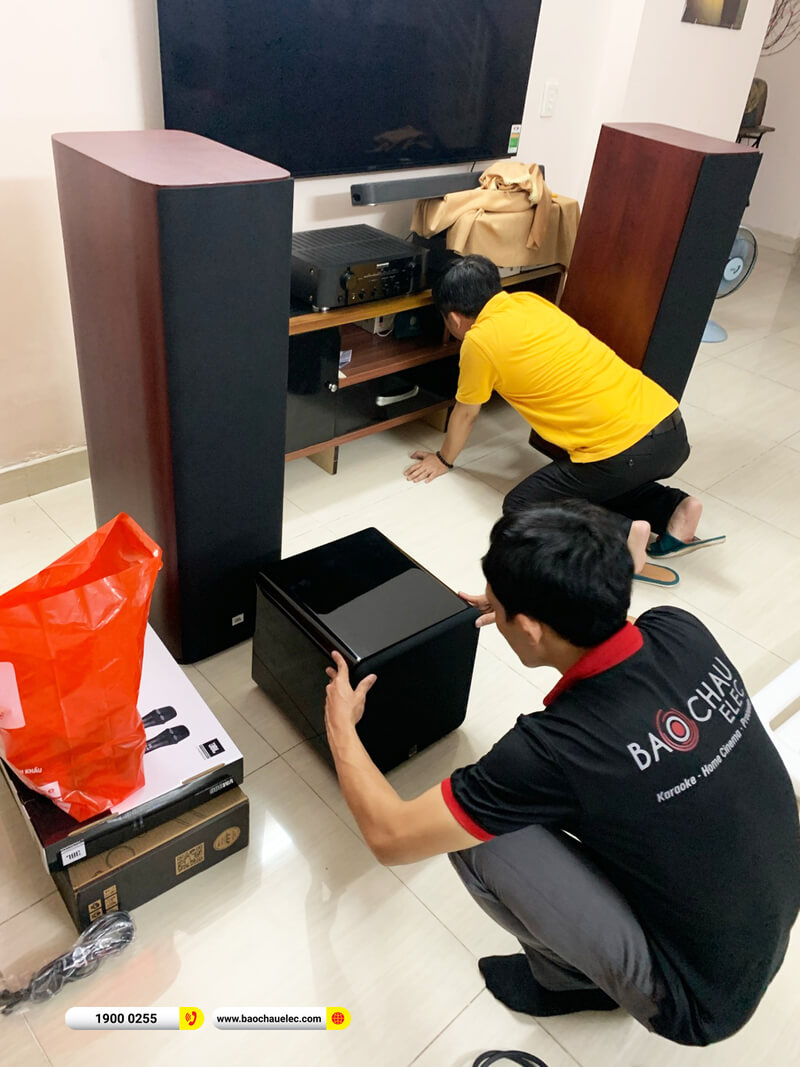 Lắp đặt dàn nghe nhạc, karaoke hơn 105tr cho anh Vinh ở TPHCM