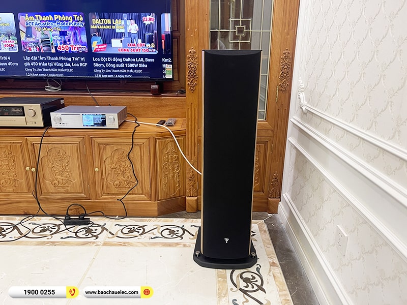 Lắp đặt dàn nghe nhạc Hi-end 260tr cho khách hàng tại Hà Nội