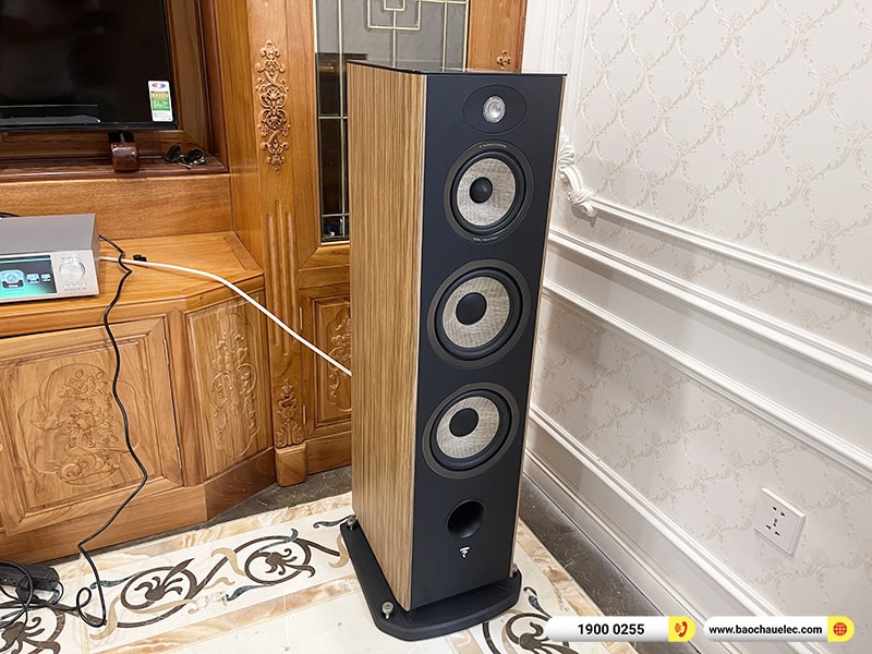 Lắp đặt dàn nghe nhạc Hi-end 260tr cho khách hàng tại Hà Nội