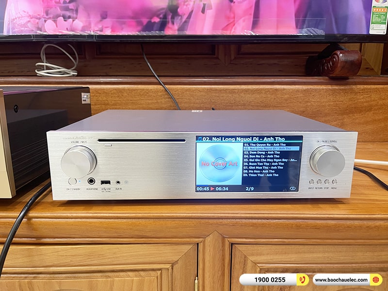 Lắp đặt dàn nghe nhạc Hi-end 260tr cho khách hàng tại Hà Nội
