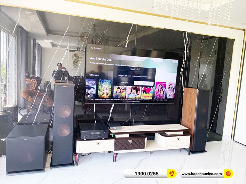 Lắp đặt d&agrave;n nghe nhạc trị gi&aacute; hơn 160 triệu cho kh&aacute;ch tại Thanh H&oacute;a