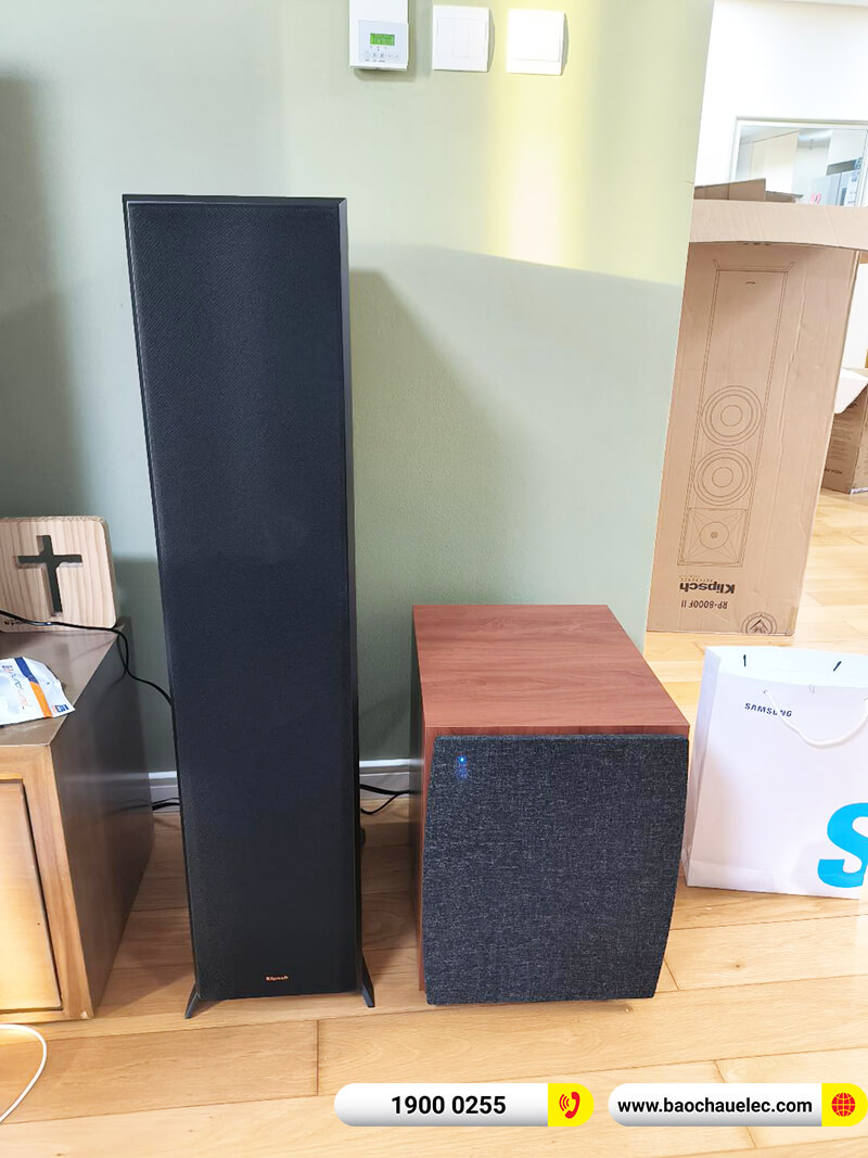 Lắp đặt dàn nghe nhạc, xem phim trị giá gần 70 triệu cho anh Park Jae Bum tại Hà Nội