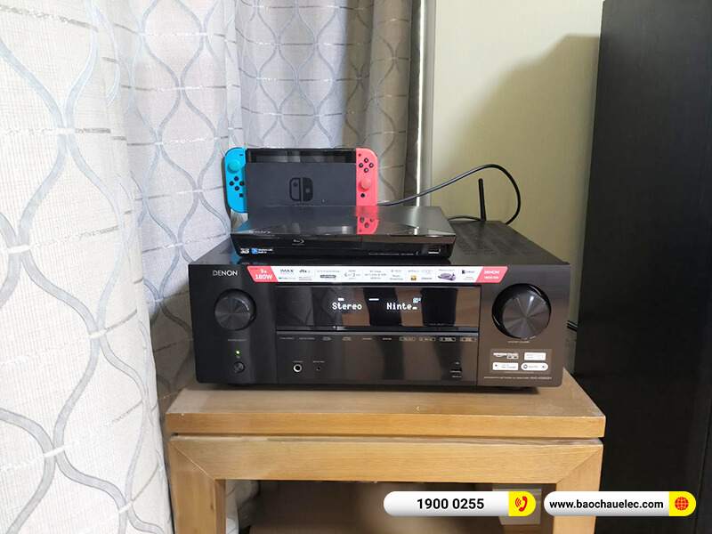 Lắp đặt dàn nghe nhạc, xem phim trị giá gần 70 triệu cho anh Park Jae Bum tại Hà Nội