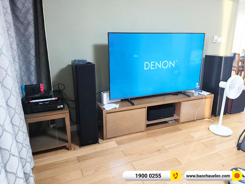 Lắp đặt dàn nghe nhạc, xem phim trị giá gần 70 triệu cho anh Park Jae Bum tại Hà Nội